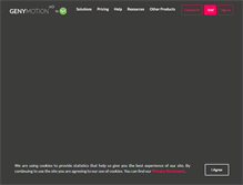 Tablet Screenshot of genymotion.com